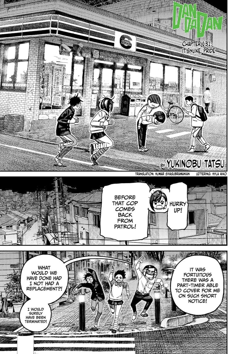 Dandadan Chapter 131