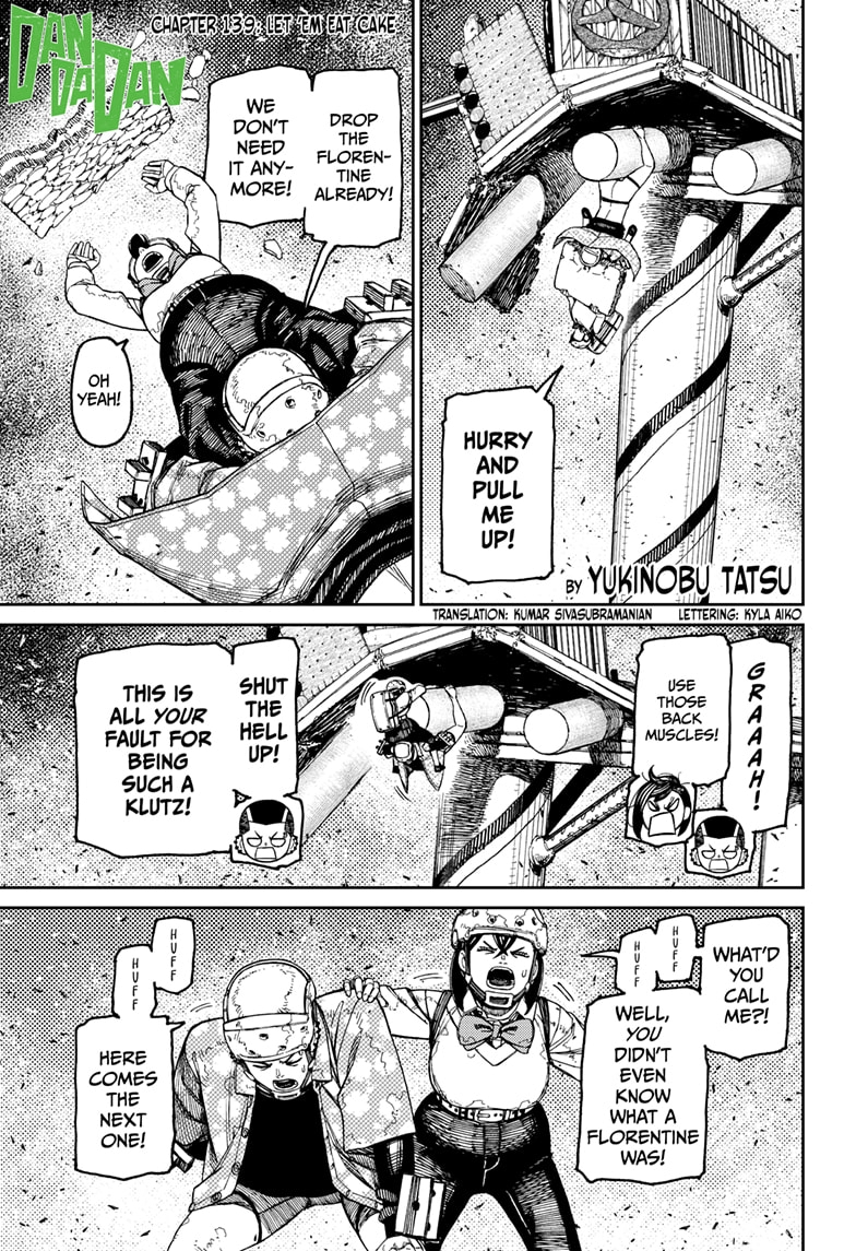 Dandadan Chapter 139