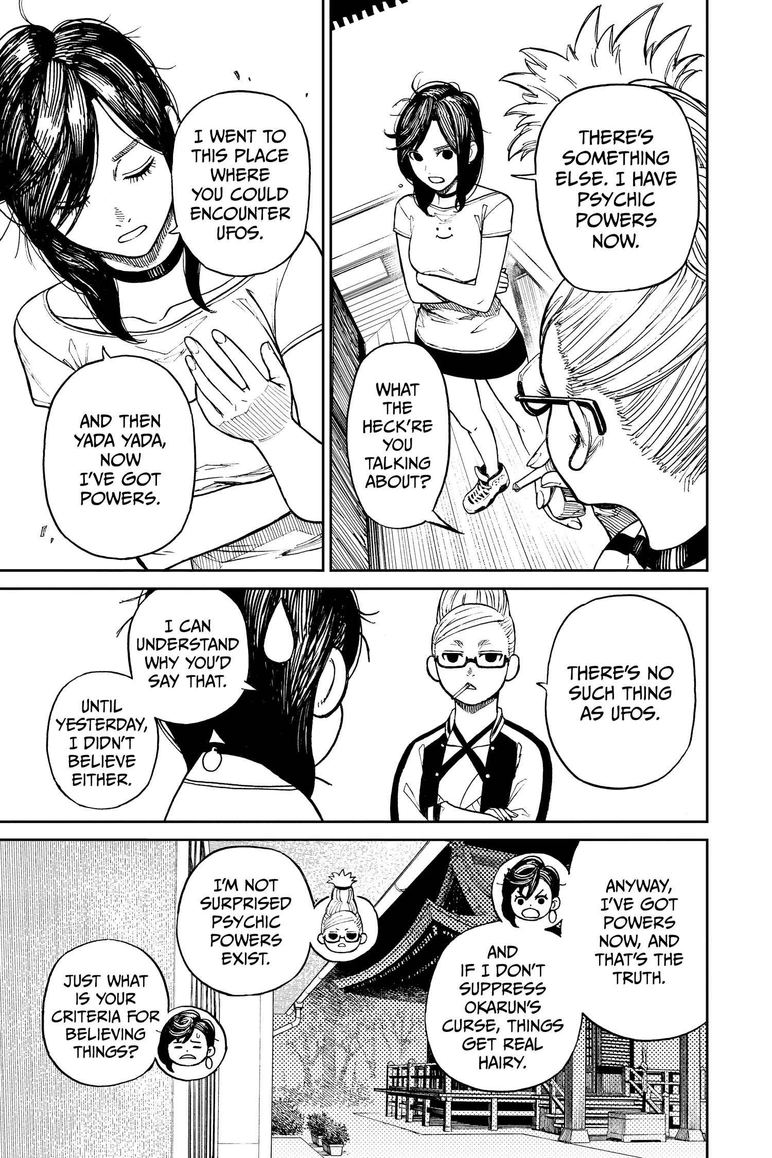 Dandadan Chapter 3